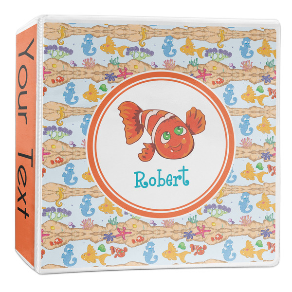 Custom Under the Sea 3-Ring Binder - 2 inch (Personalized)