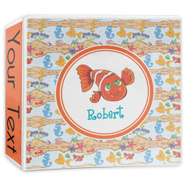 Custom Under the Sea 3-Ring Binder - 3 inch (Personalized)