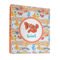 Under the Sea 3 Ring Binder - Full Wrap - 1" (Personalized)