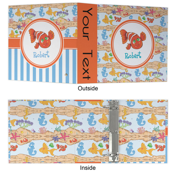 Under the Sea 3 Ring Binders - Full Wrap - 3" - APPROVAL