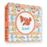 Under the Sea 3 Ring Binder - Full Wrap - 3" (Personalized)