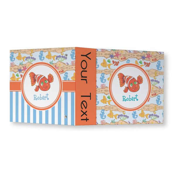 Under the Sea 3 Ring Binders - Full Wrap - 3" - OPEN OUTSIDE