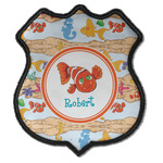 Under the Sea Iron On Shield Patch C w/ Name or Text