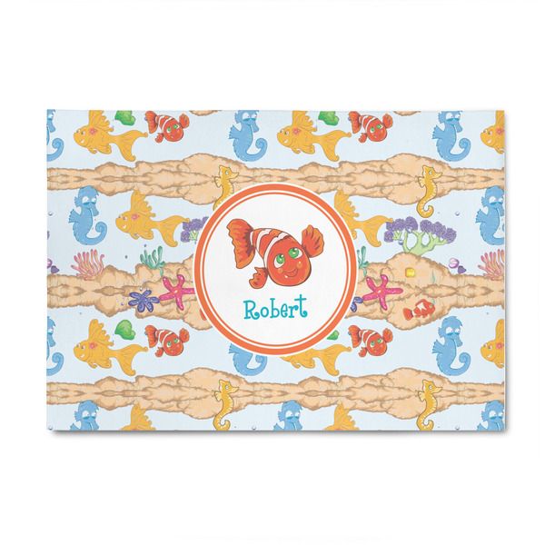 Custom Under the Sea 4' x 6' Indoor Area Rug (Personalized)