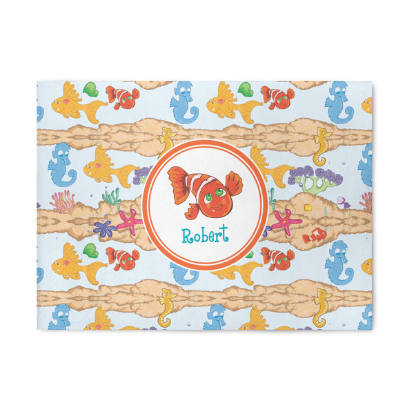 Custom Under the Sea 5' x 7' Patio Rug (Personalized)