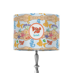Under the Sea 8" Drum Lamp Shade - Fabric (Personalized)