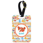 Under the Sea Metal Luggage Tag w/ Name or Text