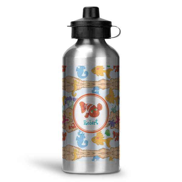 Custom Under the Sea Water Bottle - Aluminum - 20 oz (Personalized)