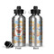 Under the Sea Aluminum Water Bottle - Front and Back