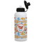 Under the Sea Aluminum Water Bottle - White Front