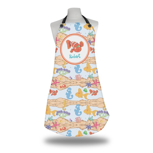 Custom Under the Sea Apron w/ Name or Text