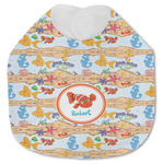 Under the Sea Jersey Knit Baby Bib w/ Name or Text