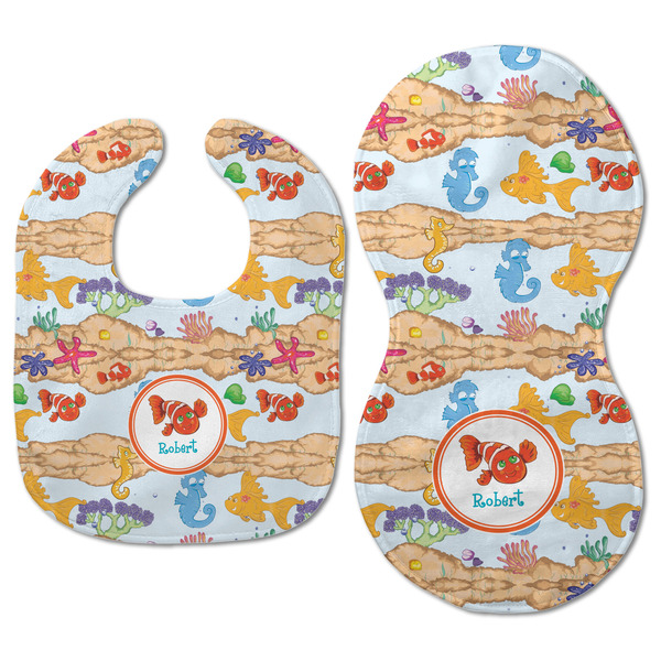 Under the Sea Baby Bib & Burp Set - Approval (new bib & burp)