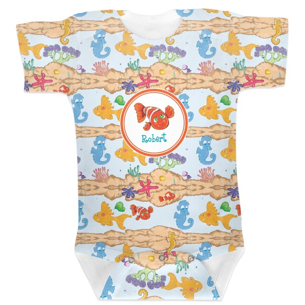 Custom Under the Sea Baby Bodysuit 0-3 (Personalized)