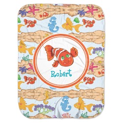 Under the Sea Baby Swaddling Blanket (Personalized)