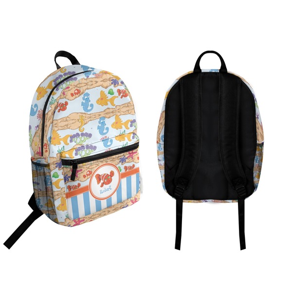 Under the Sea Backpack front and back - Apvl