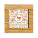 Under the Sea Bamboo Trivet with Ceramic Tile Insert (Personalized)