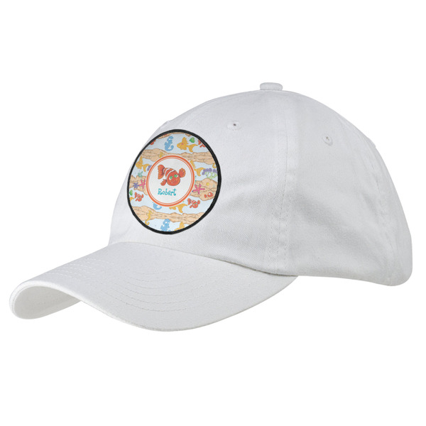 Custom Under the Sea Baseball Cap - White (Personalized)