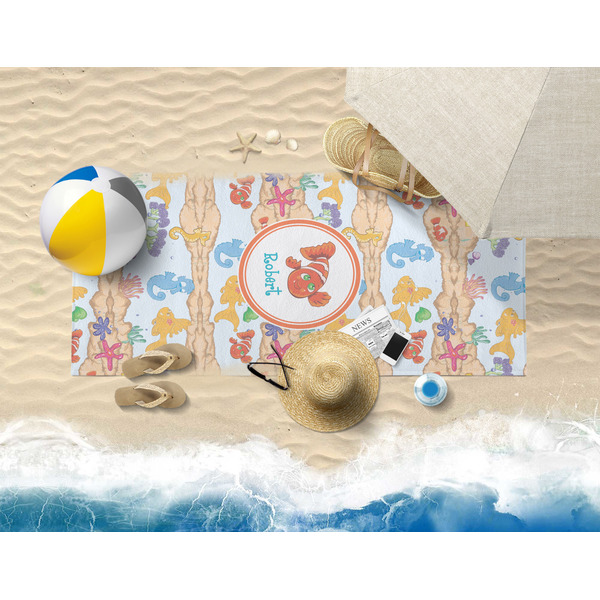 Under the Sea Beach Towel Lifestyle