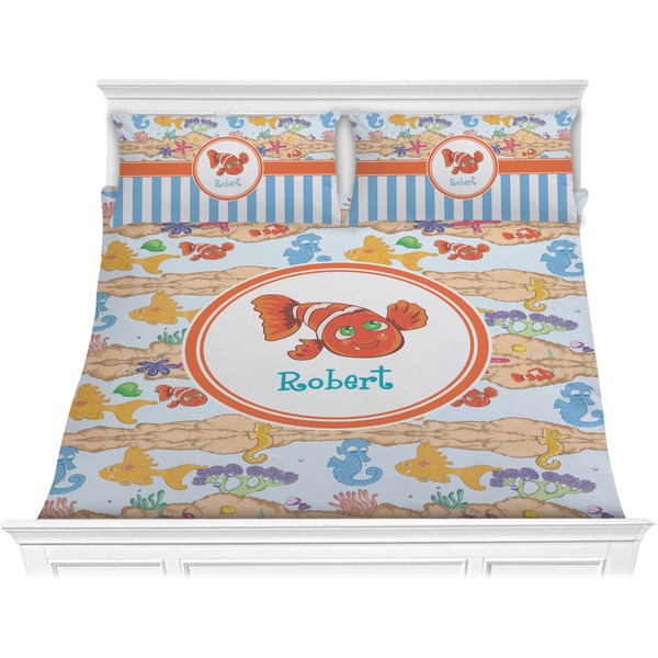 Custom Under the Sea Comforter Set - King (Personalized)