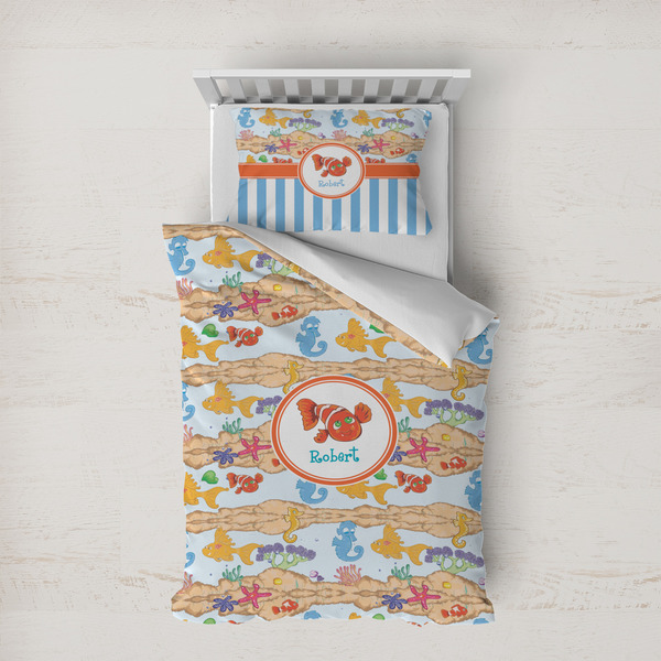 Custom Under the Sea Duvet Cover Set - Twin XL (Personalized)