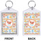Under the Sea Bling Keychain (Front + Back)