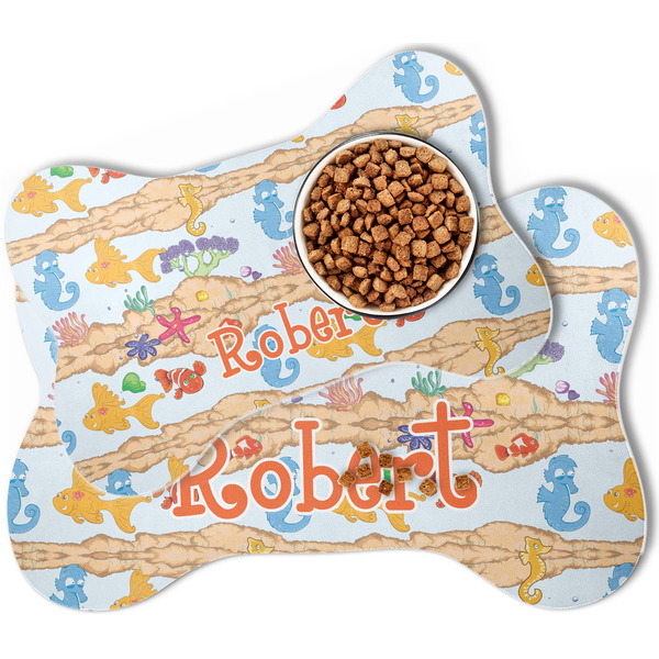 Under the Sea Bone Shaped Dog Mats - MAIN
