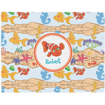 Under the Sea Woven Fabric Placemat - Twill w/ Name or Text