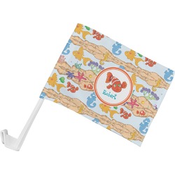 Under the Sea Car Flag - Small w/ Name or Text