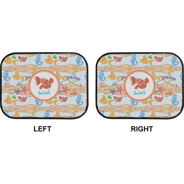 Under the Sea Car Floor Mats (Back Seat) (Approval)