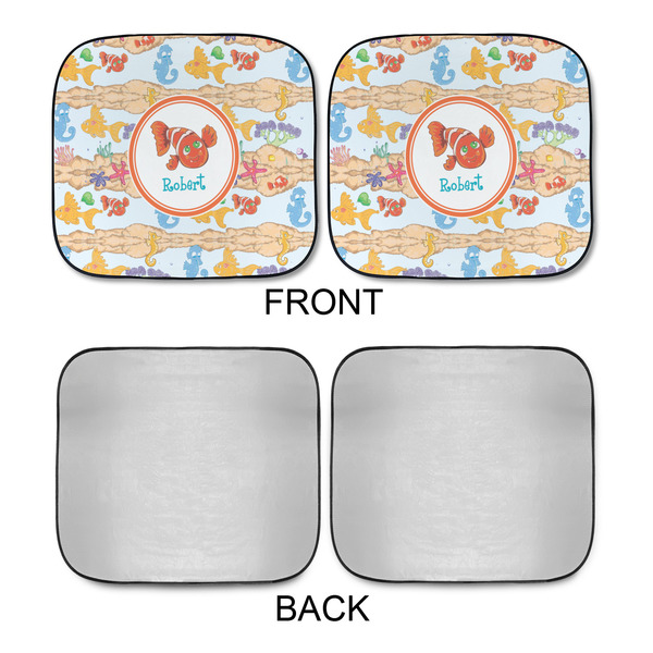 Under the Sea Car Sun Shades - APPROVAL