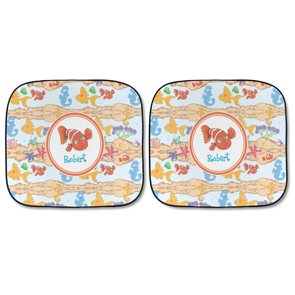 Under the Sea Car Sun Shades - FRONT