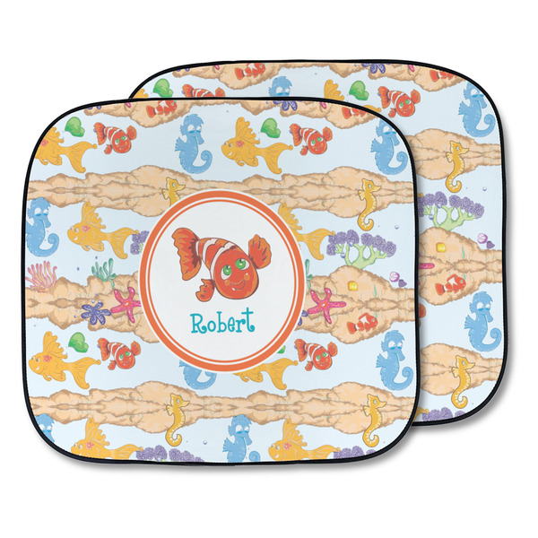 Custom Under the Sea Car Sun Shade - Two Piece (Personalized)