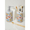 Under the Sea Ceramic Bathroom Accessories - LIFESTYLE (toothbrush holder & soap dispenser)