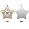 Under the Sea Ceramic Flat Ornament - Star Front & Back (APPROVAL)