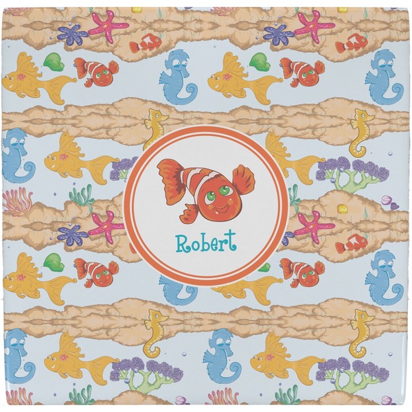 Custom Under the Sea Ceramic Tile Hot Pad (Personalized)