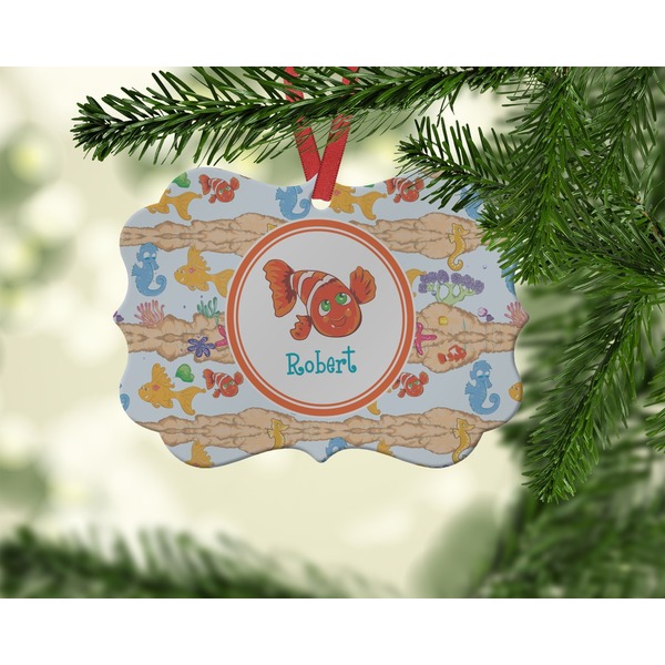 Under the Sea Christmas Ornament (On Tree)