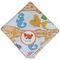 Under the Sea Cloth Napkins - Personalized Dinner (Folded Four Corners)