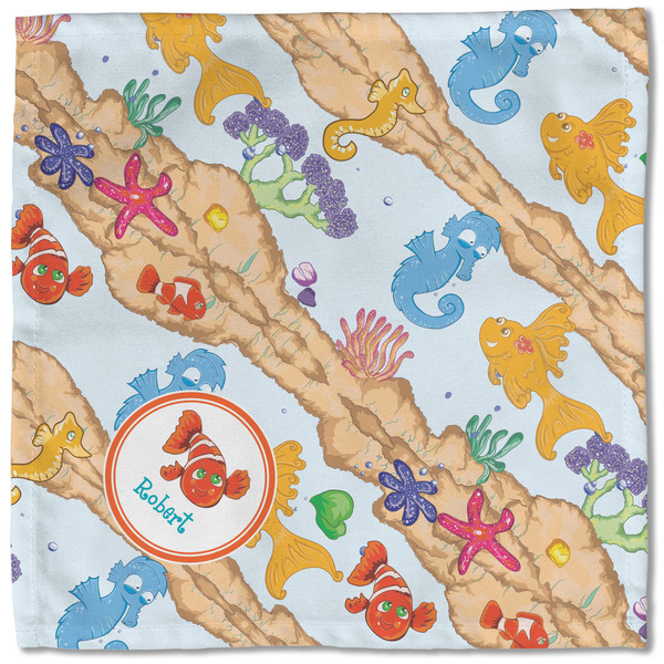 Under the Sea Cloth Napkins - Personalized Lunch (Single Full Open)