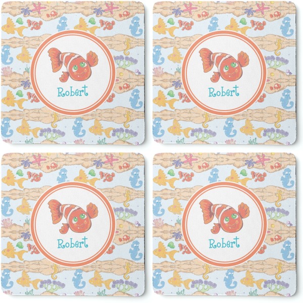 Under the Sea Coaster Rubber Back - Apvl