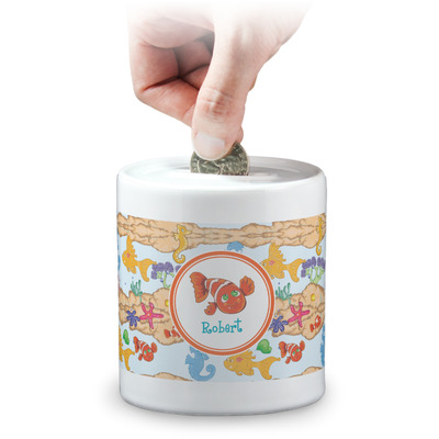 Under the Sea Coin Bank (Personalized)