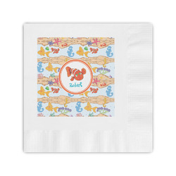 Under the Sea Coined Cocktail Napkins (Personalized)