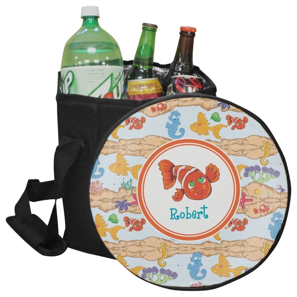 Custom Under the Sea Collapsible Cooler & Seat (Personalized)