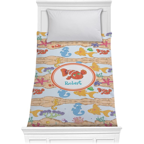 Custom Under the Sea Comforter - Twin XL (Personalized)