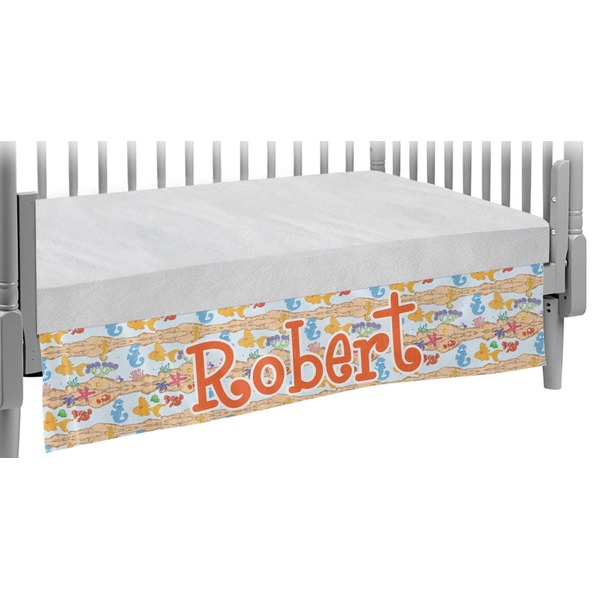 Custom Under the Sea Crib Skirt (Personalized)