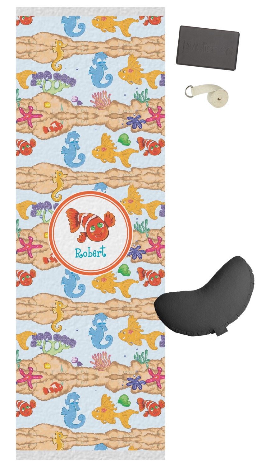 Under the Sea Yoga Mat (Personalized) YouCustomizeIt