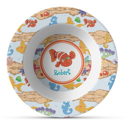 Under the Sea Plastic Bowl - Microwave Safe - Composite Polymer (Personalized)