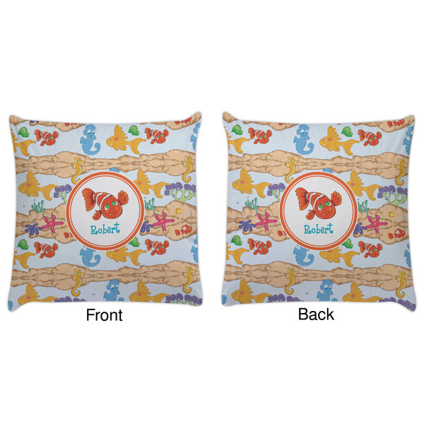 Under the Sea Decorative Pillow Case - Approval