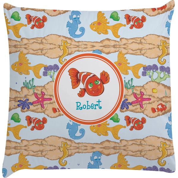 Custom Under the Sea Decorative Pillow Case (Personalized)