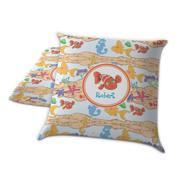 Under the Sea Decorative Pillow Case - TWO